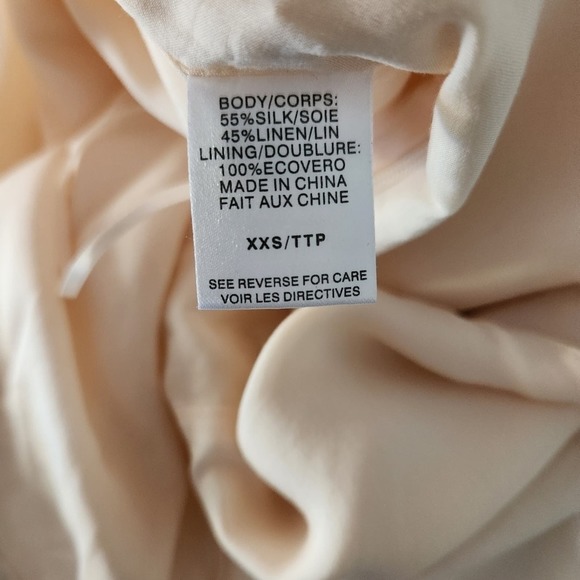 Cami NYC Tilda Linen Cami in  Ceramic Cream Size XXS One Shoulder Beaded NWT - Picture 13 of 13